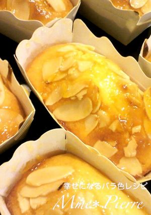 レモンバターアーモンドケーキ-レシピのメイン写真
