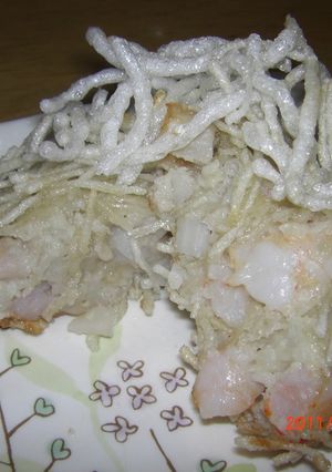 エビ蓮根の揚げ春雨-レシピのメイン写真