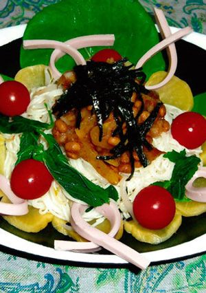 納豆スパゲティ ”ペプチド”-レシピのメイン写真