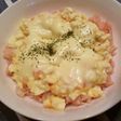 超簡単ランチ!豆腐コーンクリームドリア