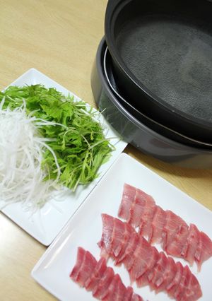 料亭の味、絶品!ぶりのしゃぶしゃぶ-レシピのメイン写真