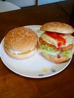 おうちで簡単ハンバーガー-レシピのメイン写真