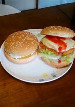 おうちで簡単ハンバーガー-レシピのメイン写真