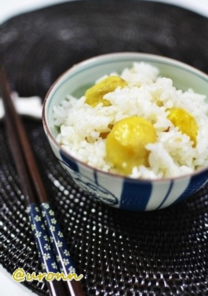 ウチの 栗ご飯 ♪-レシピのメイン写真