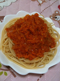 酸味と旨味がたっぷり!トマトソースパスタ-レシピのメイン写真