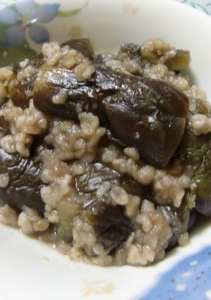 なすびの天かす煮-レシピのメイン写真
