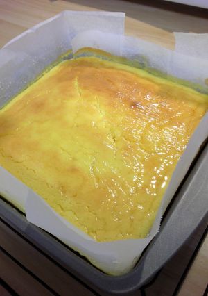 スフレチーズケーキ-レシピのメイン写真