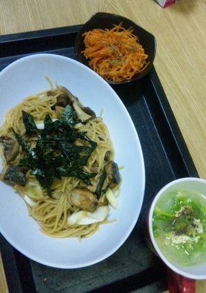 ブリ竜田の和風醤油ジンジャーパスタ-レシピのメイン写真