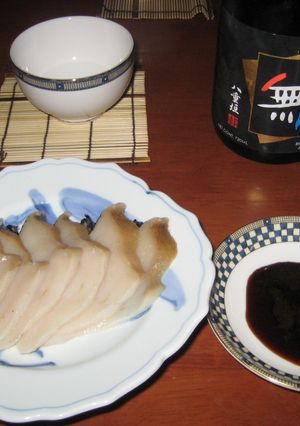 ～美味しすぎます！肝醤油＆鮑のコンビ～-レシピのメイン写真