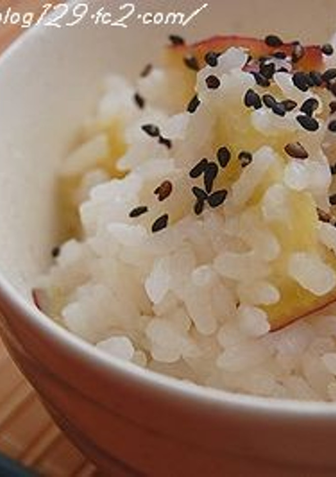 さつまいものおこわ-レシピのメイン写真