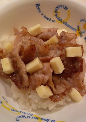 とろ～りチーズ豚バラ丼✿塩レモン味-レシピのメイン写真