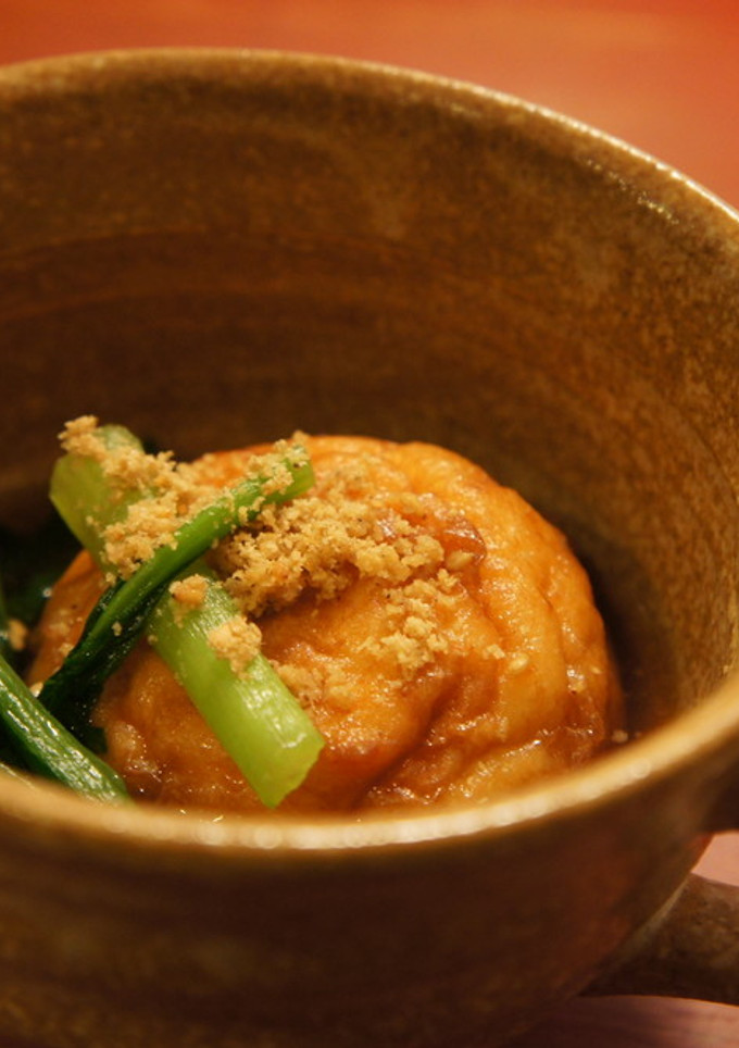 魚河岸揚げと小松菜の煮物-レシピのメイン写真