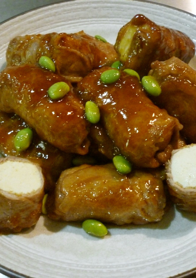 厚揚げの豚肉巻き-レシピのメイン写真