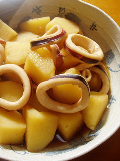 ヘルシー!いかとじゃがいもの煮物-レシピのメイン写真
