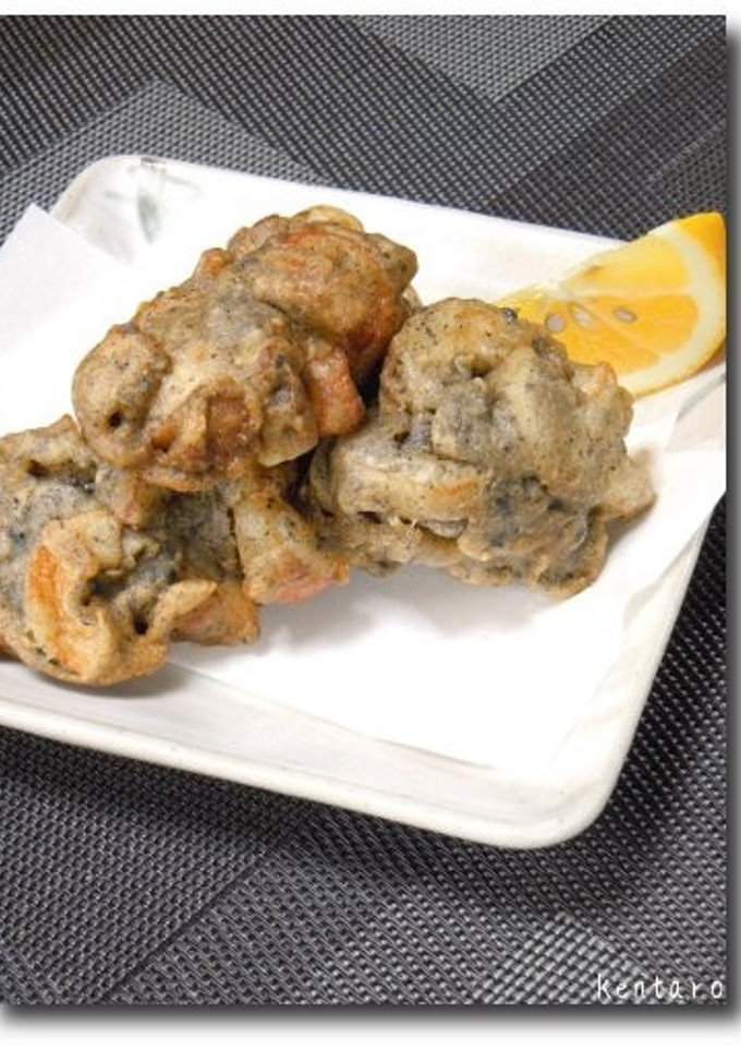ちくわで量増しゴマたっぷり鶏から揚げ-レシピのメイン写真