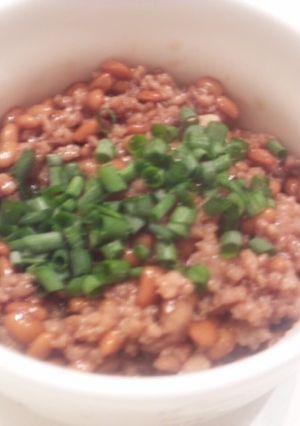美味しい簡単おかず！納豆そぼろ★-レシピのメイン写真