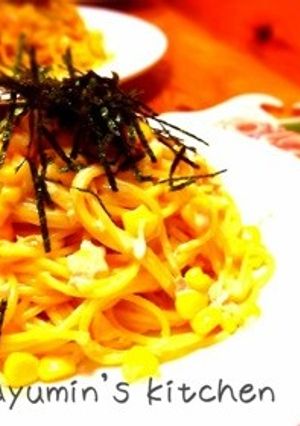 ランチにも♬簡単！ツナマヨコーンパスタ-レシピのメイン写真