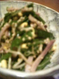 ニラ+豆もやしのゴマ和え・中華taste-レシピのメイン写真