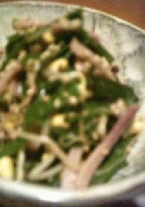 ニラ＋豆もやしのゴマ和え・中華taste-レシピのメイン写真