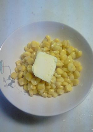電子レンジでバターコーン-レシピのメイン写真