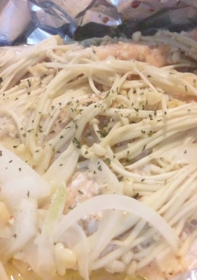 簡単！秋サケのホイル焼き♪-レシピのメイン写真