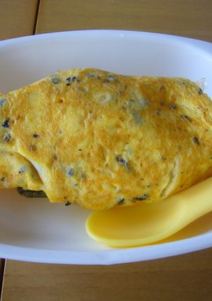 ひじき入りオムライス～離乳食後期～-レシピのメイン写真