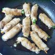 チーズ入り肉巻き野菜