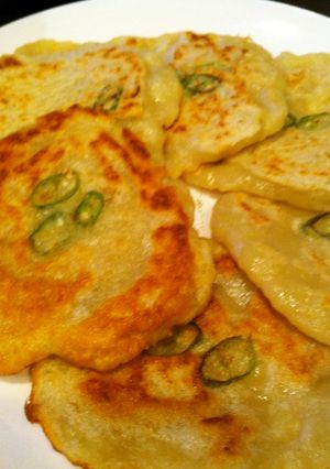 ジャガイモだけで作るもっちもちチヂミ-レシピのメイン写真