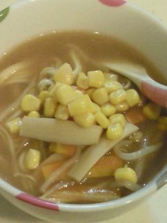 簡単☆味噌ラーメン風そうめん-レシピのメイン写真