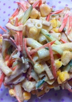 彩り野菜のマカロニサラダ-レシピのメイン写真