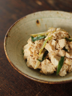 くずし豆腐の炒め物-レシピのメイン写真