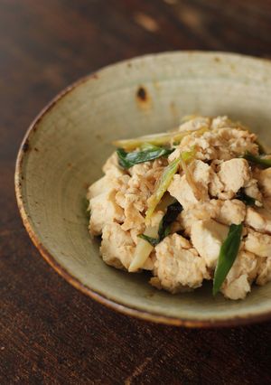 くずし豆腐の炒め物-レシピのメイン写真