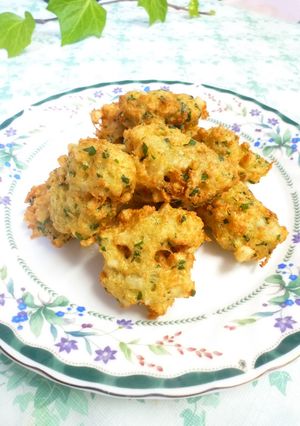 れんこんと豆腐のおとし揚げ-レシピのメイン写真