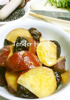 さつまいもとプルーンの白ワイン煮-レシピのメイン写真