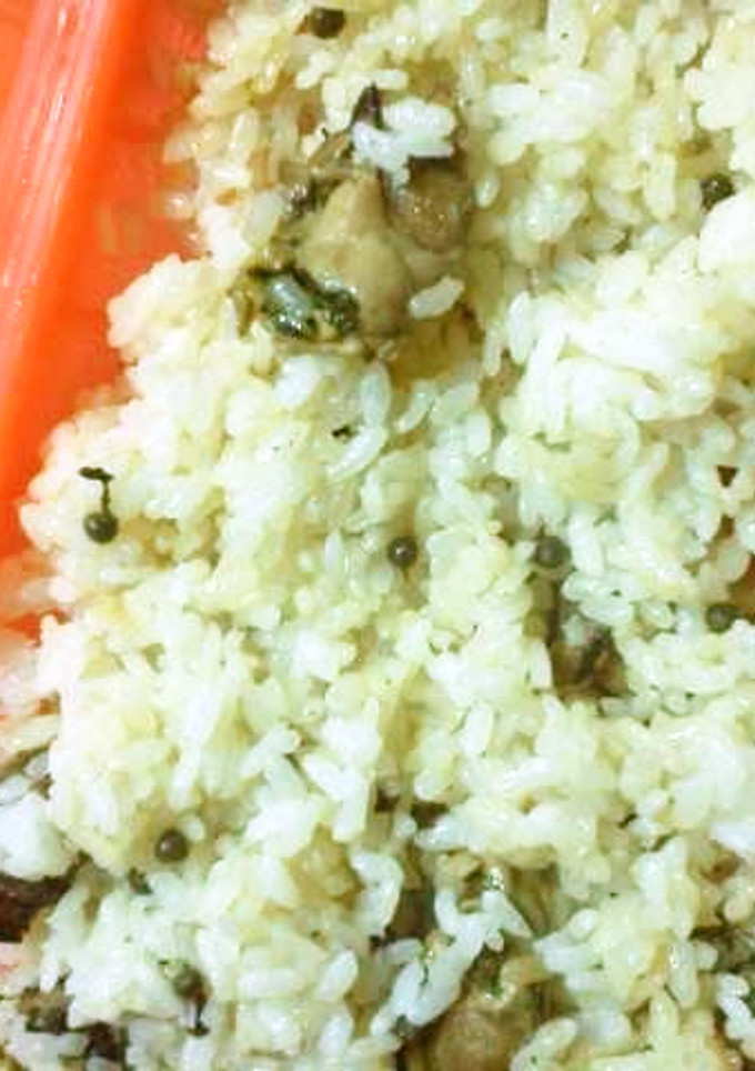 佃煮で簡単牡蛎炊き込みご飯-レシピのメイン写真