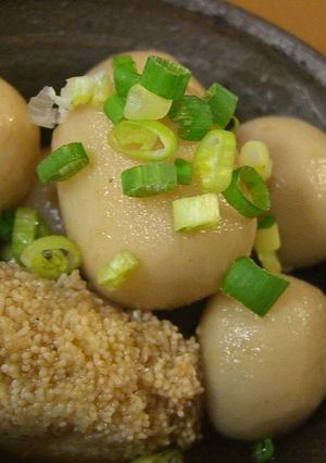 たこまんま★蛸の卵・海藤花と里芋の煮付け-レシピのメイン写真
