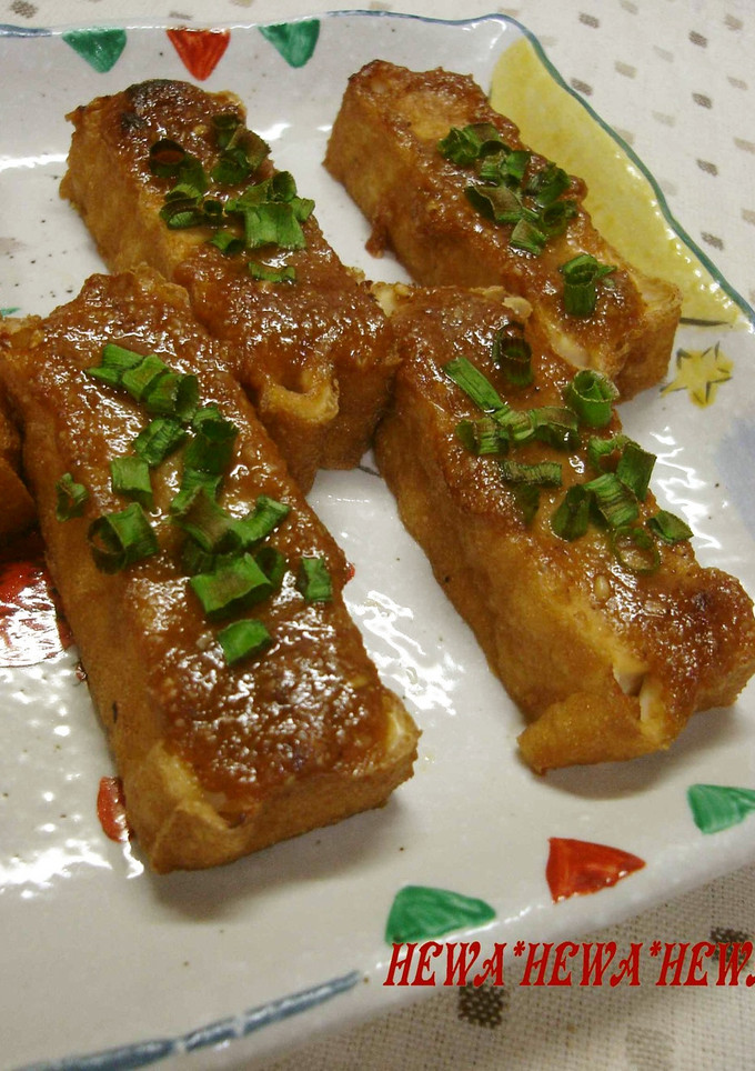 厚揚げ＊焼き肉のたれ＆味噌焼き-レシピのメイン写真