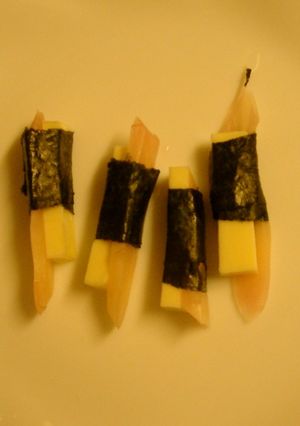 新生姜の海苔チーズ巻き-レシピのメイン写真