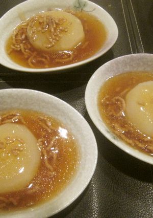大根の豚ひきそぼろあんかけ-レシピのメイン写真