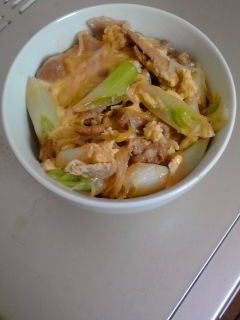 お手軽☆すき焼き丼♪ミ-レシピのメイン写真