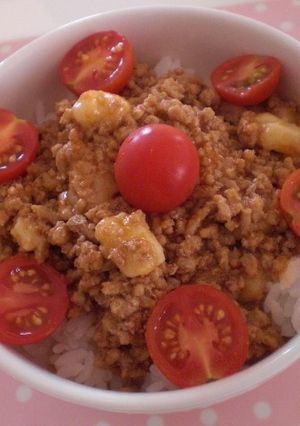 レンジで手抜き☆タコライス風-レシピのメイン写真