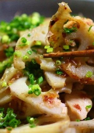 鶏肉とレンコンのエスニック風炒め。-レシピのメイン写真