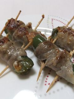 ピーマンチーズの豚巻き-レシピのメイン写真