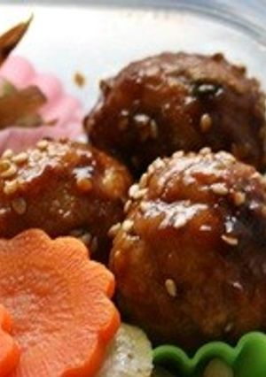お弁当に♪甘辛肉団子-レシピのメイン写真