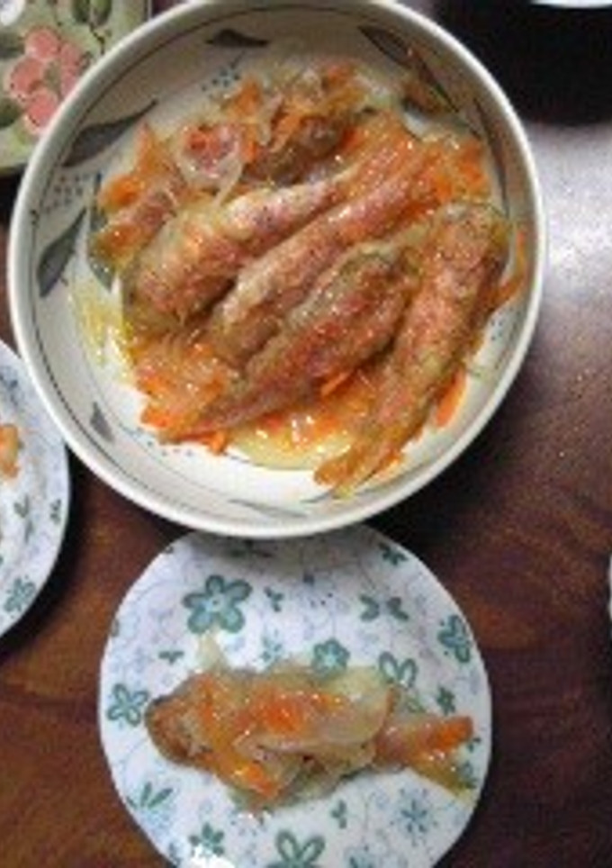 ひめじの南蛮漬け-レシピのメイン写真