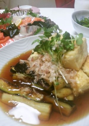 簡単♪♪揚げ出し豆腐♪材料はたった２つ！-レシピのメイン写真