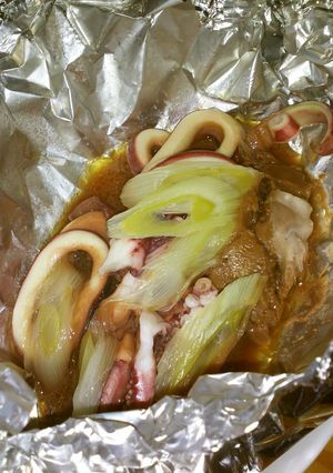 『イカのホイル焼き』-レシピのメイン写真
