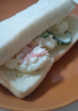 簡単☆なのに美味！ポテサラサンドイッチ-レシピのメイン写真