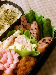 お弁当に!ウインナーとしし唐のごま塩焼き-レシピのメイン写真