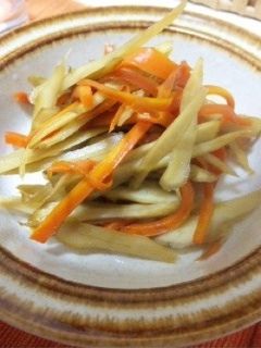簡単きんぴらごぼう-レシピのメイン写真